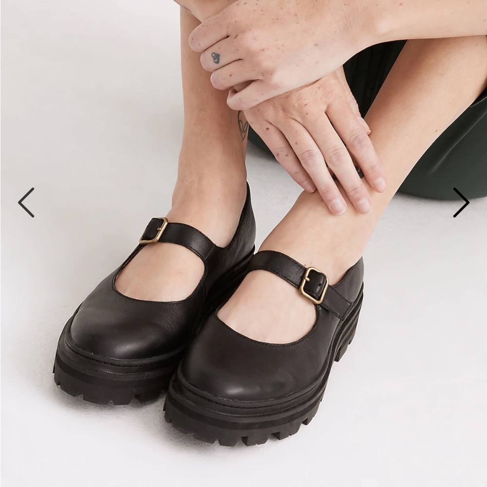The Freya Platform Lugsole Mary Jane